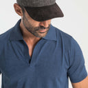 Silk Fly Polo Riviera Royal Blue_Alfredo Rifugio