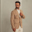 SUEDE HANDMADE SPORT LAPEL JACKET