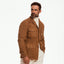 SUEDE HANDMADE ICONIC FIELD MOUNTAIN JACKET - Rifugio Handmade Leather Jackets Napoli