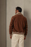 SUEDE HANDMADE CLASSIC BLOUSON JACKET