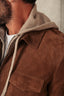 SUEDE ICONIC SPORT BLOUSON JACKET