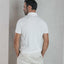 Silk Men's Polo White_Alfredo Rifugio