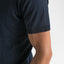 Silk T-Shirt Deep Blue for Men_Alfredo Rifugio
