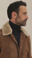 SUEDE HANDMADE CLASSIC BLOUSON JACKET