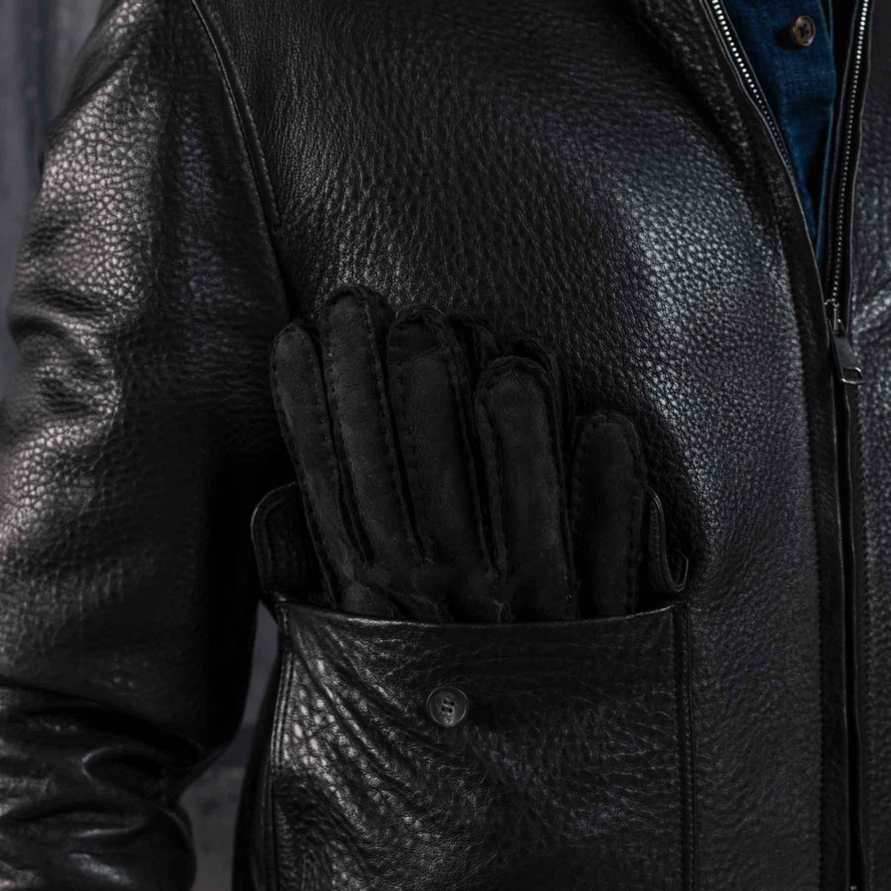 Brown Wild Lamb Sport Jacket – Rifugio Handmade Leather Jackets Napoli